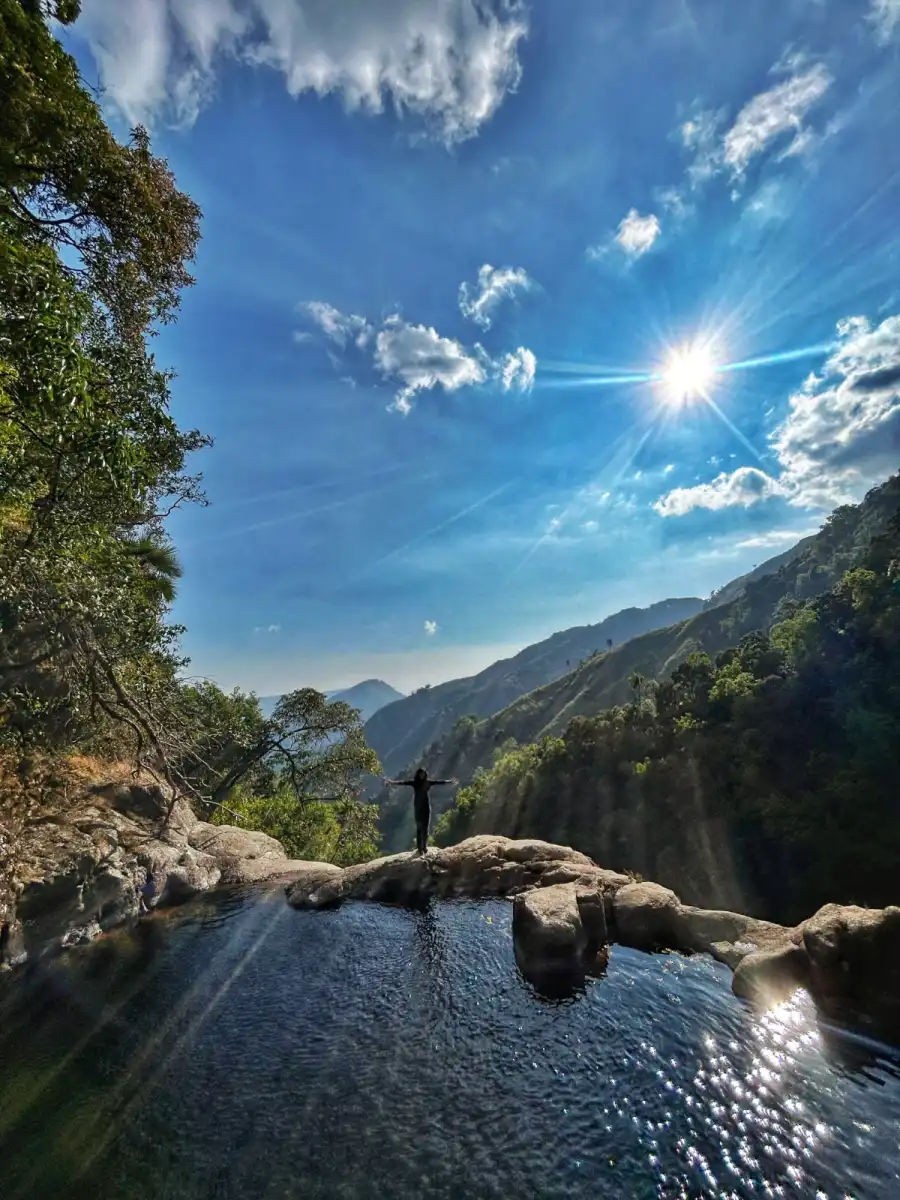 Relax in a Natural Infinity Pool